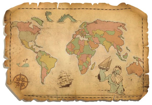 Free Free Antique World Map Files, Vectors Graphics 600x415 Free Free Antique World Map Files, Vectors Graphics