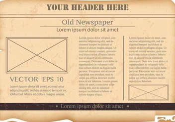 352x247 Vintage Old Newspaper Background Free Vector Download