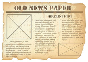 310x217 Vintage Old Newspaper Vector Free Graphics Uihere