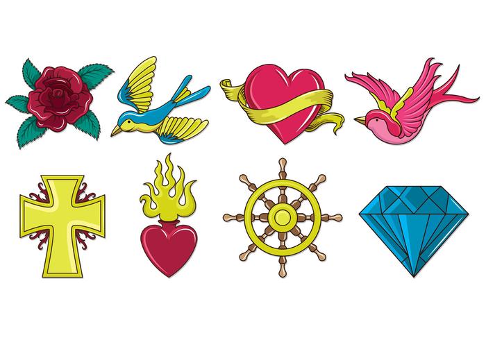 700x490 Old School Tattoo Free Vector Art