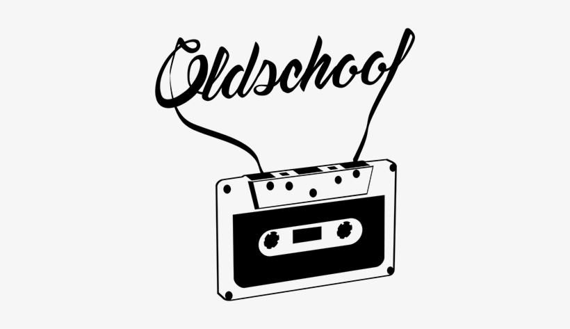 820x473 Old School Cassette Wall Sticker