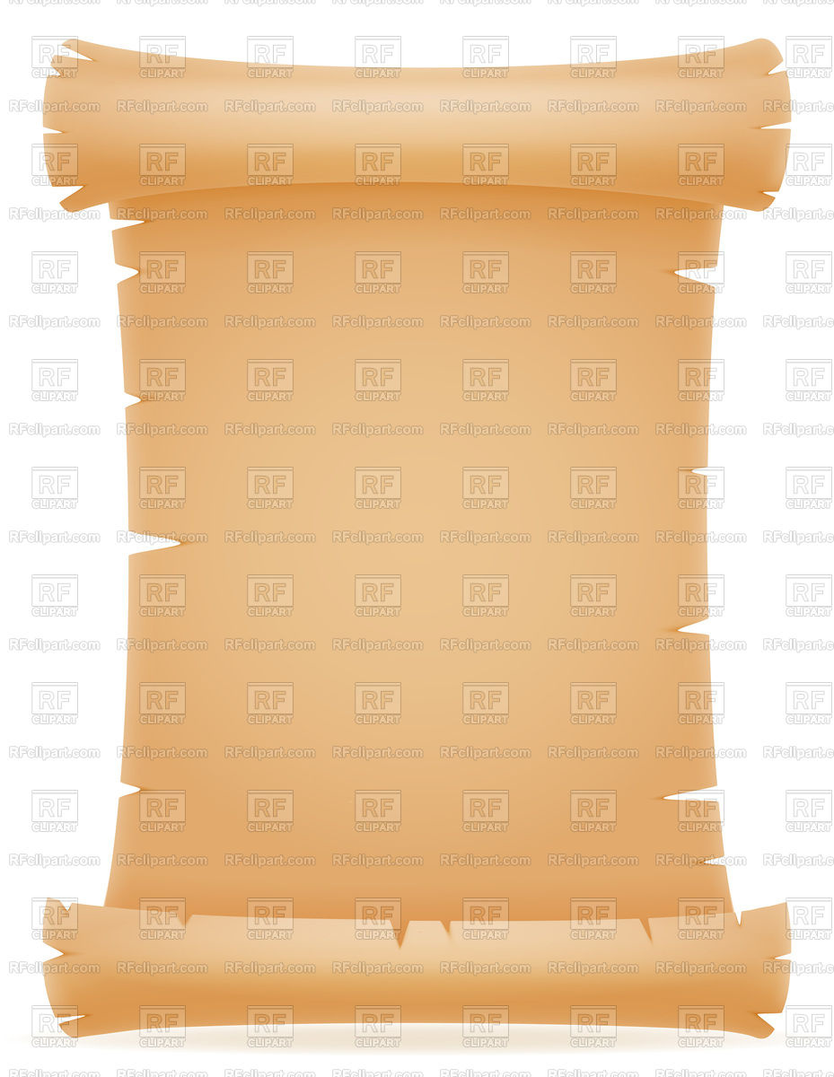 Blank Old Paper Scroll Vector Image Of Borders And Frames 929x1200 Blank Old Paper Scroll Vector Image Of Borders And Frames