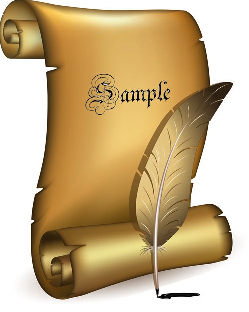 Set Of Old Parchment Scrolls Vector Free Vectors Ui Download 499x624 Set Of Old Parchment Scrolls Vector Free Vectors Ui Download