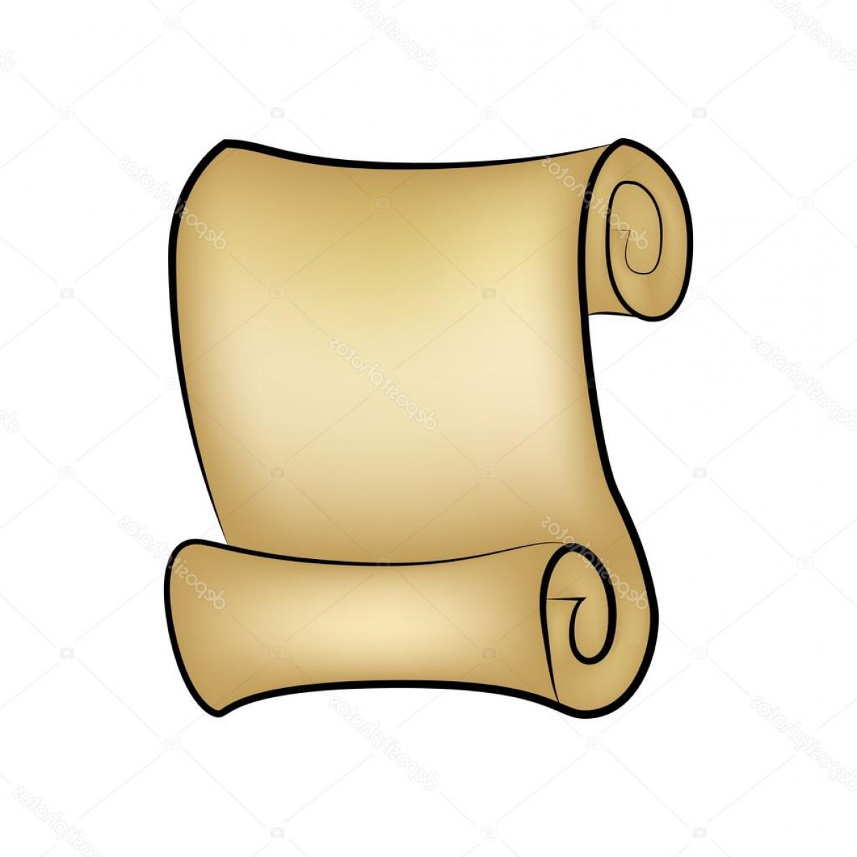 Stock Illustration Vintage Blank Paper Scroll Vector Geekchicpro 1228x1228 Stock Illustration Vintage Blank Paper Scroll Vector Geekchicpro