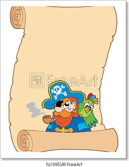 Free Art Print Of Old Pirate Scroll Old Pirate Scroll 450x580 Free Art Print Of Old Pirate Scroll Old Pirate Scroll
