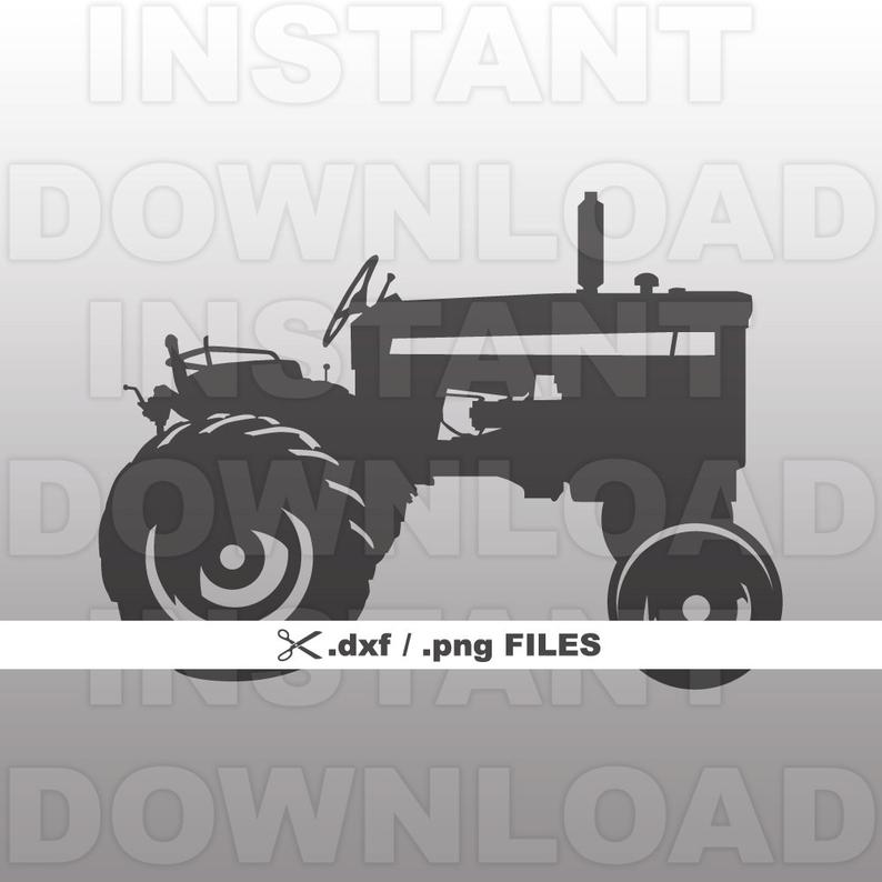 794x794 Vintage Tractor Dxf Vector Art Commercial Personal Etsy