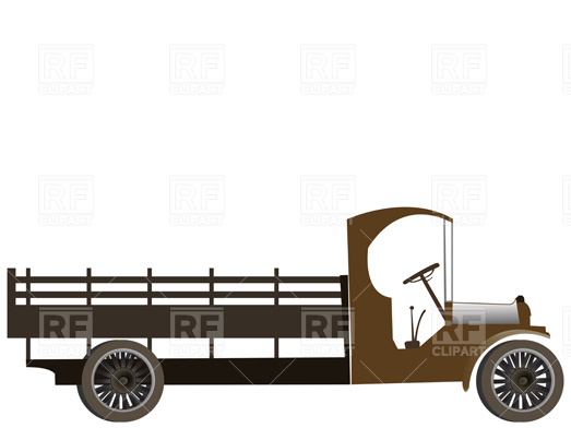 523x392 Old Truck Vector Image Of Transportation Robertosch