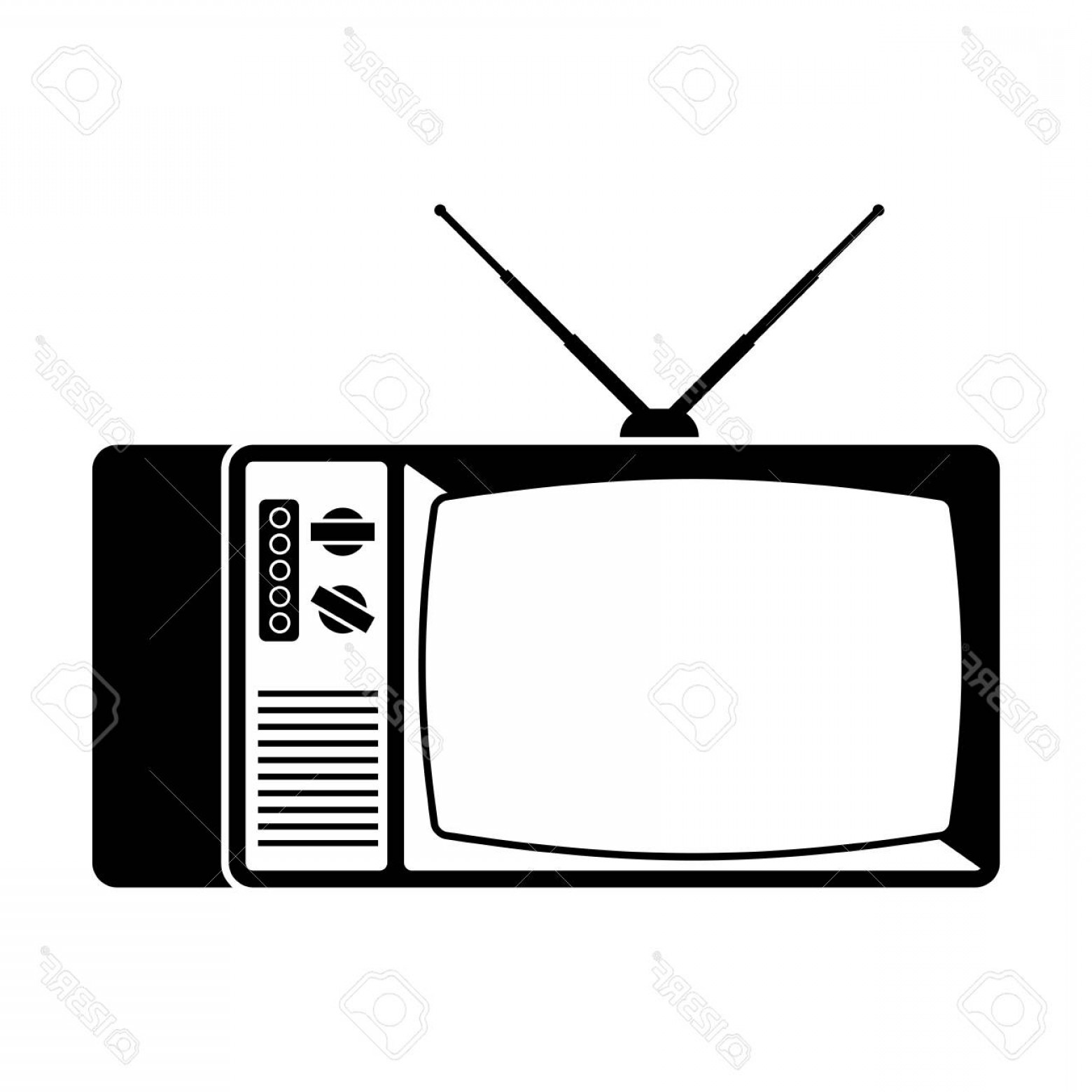 1560x1560 Old Tv Vector Catchsplace