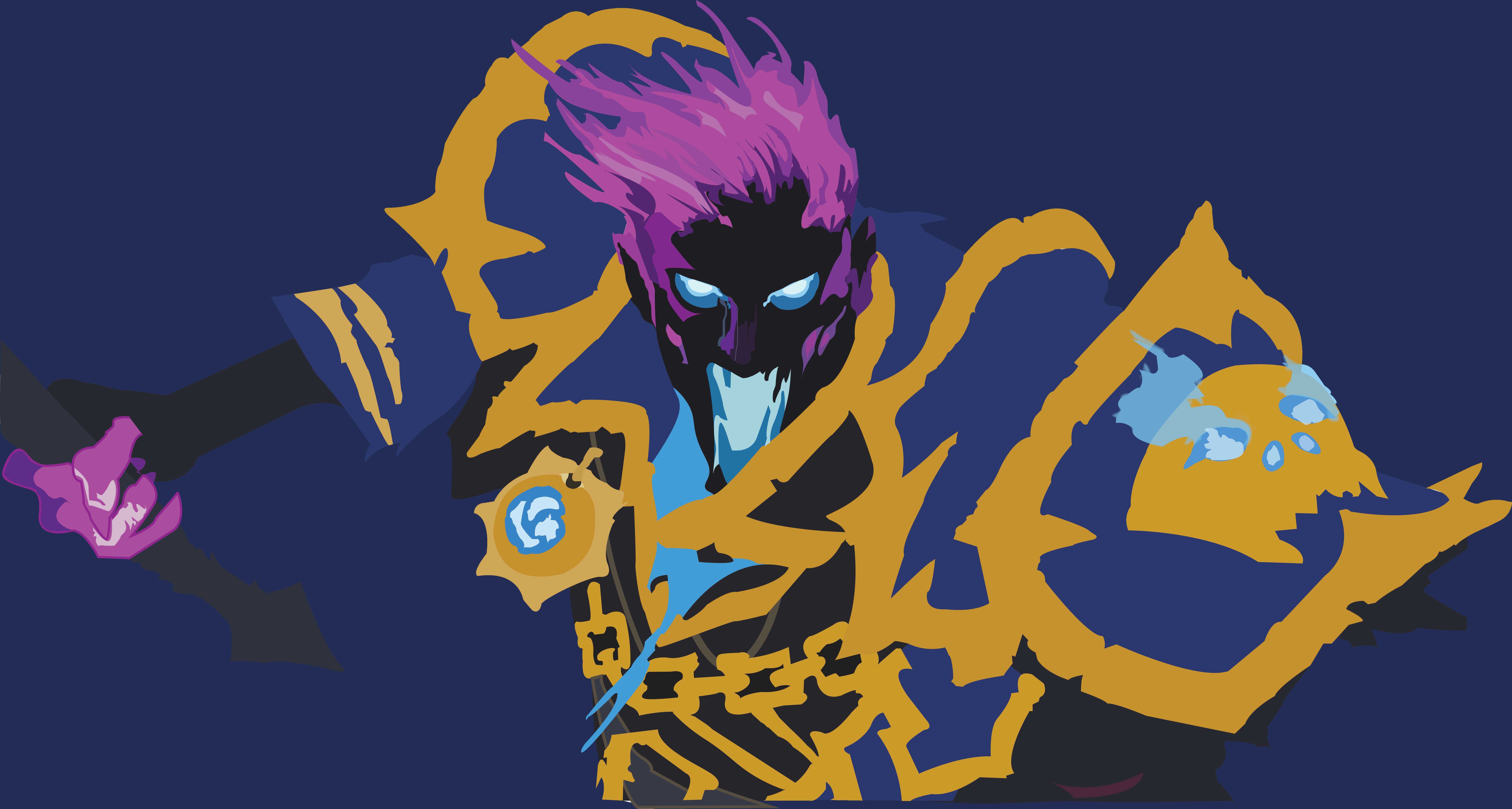 8250x4415 Old Vector Art I Did Of The Best Death Knight Hearthstone