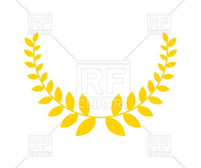 400x335 Olive Branch Is Golden Wreath Vector Image Of Icons And Emblems
