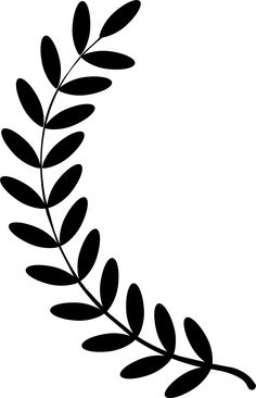 236x366 Single Olive Branch Clipart