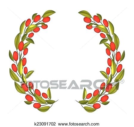 450x428 Olive Wreath