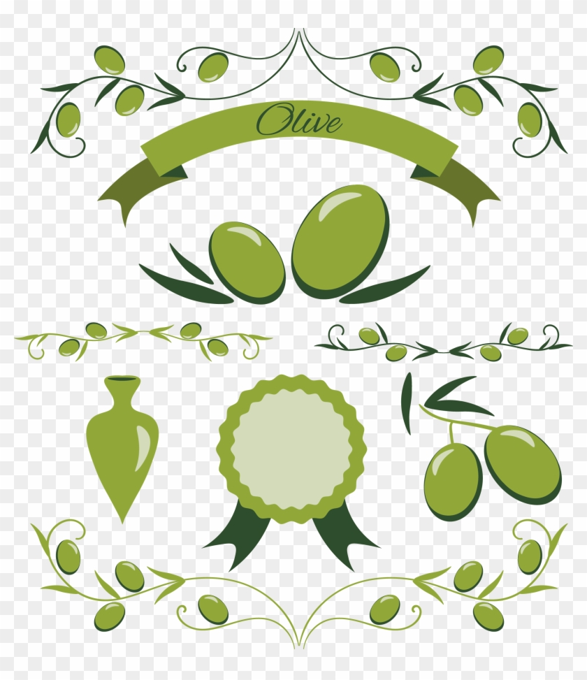 840x973 Olive Oil Euclidean Vector Olive Leaf