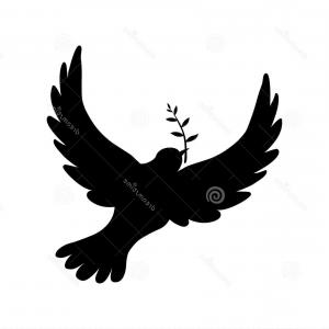 Peace Dove Silhouette Vector Illustration Peace Dove Olive Leaf 300x300 Peace Dove Silhouette Vector Illustration Peace Dove Olive Leaf