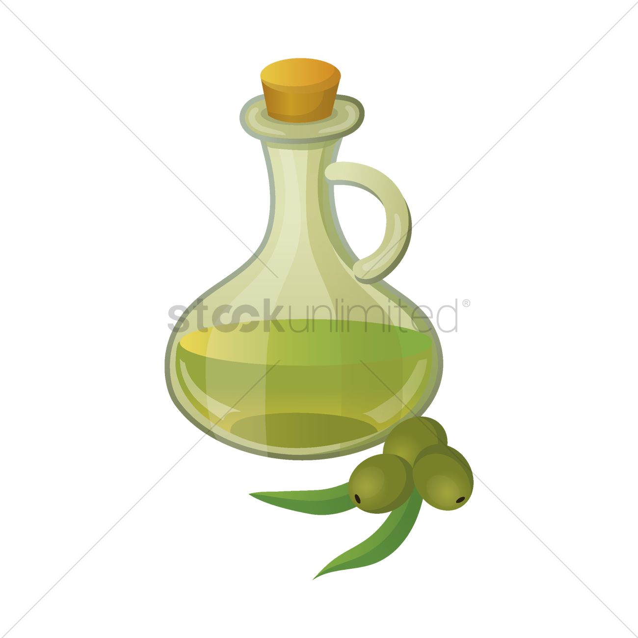 Olive Oil Vector Image 1300x1300 Olive Oil Vector Image