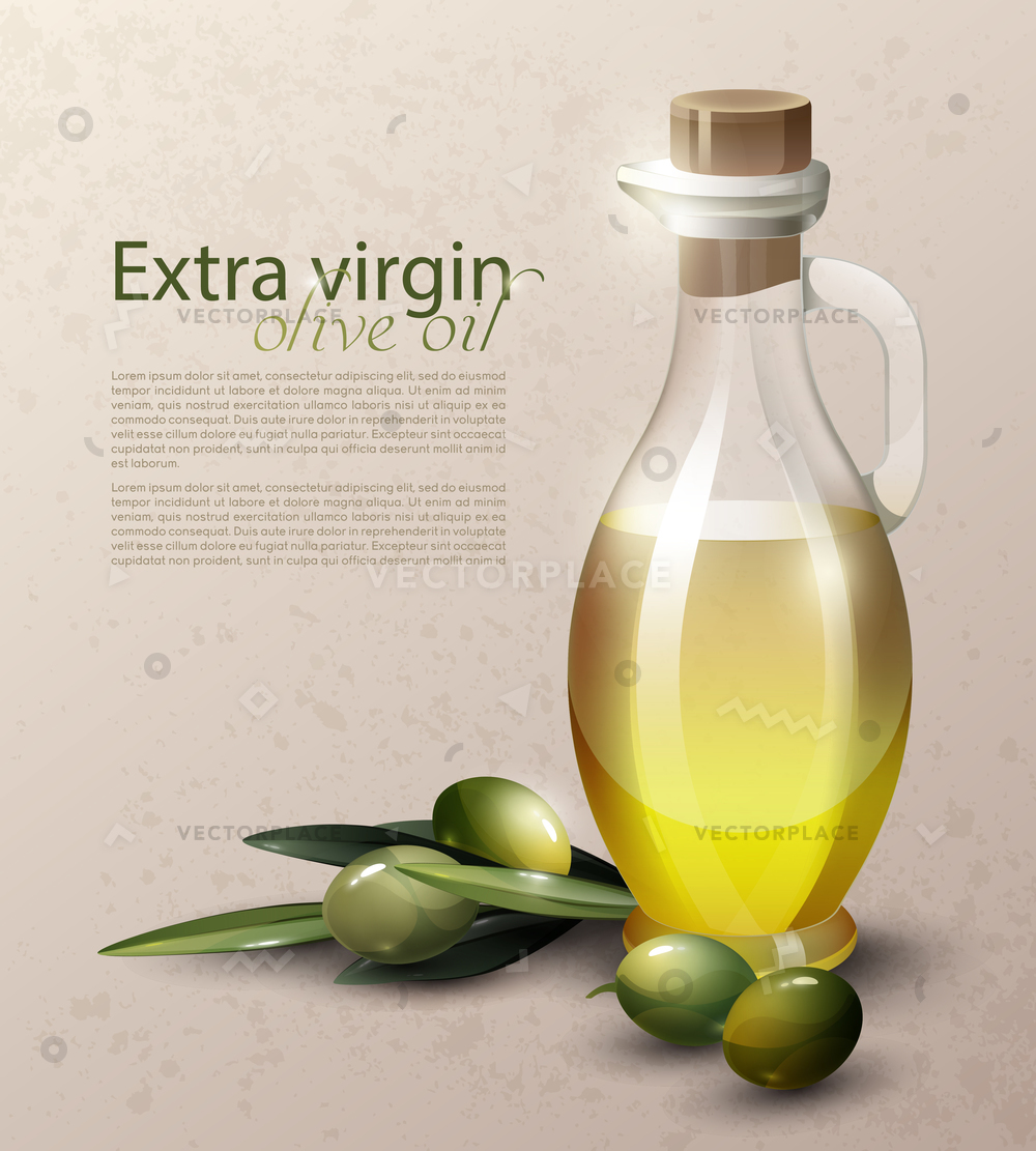 Realistic Organic Product Poster Text Green Vector Illustration 1000x1111 Realistic Organic Product Poster Text Green Vector Illustration