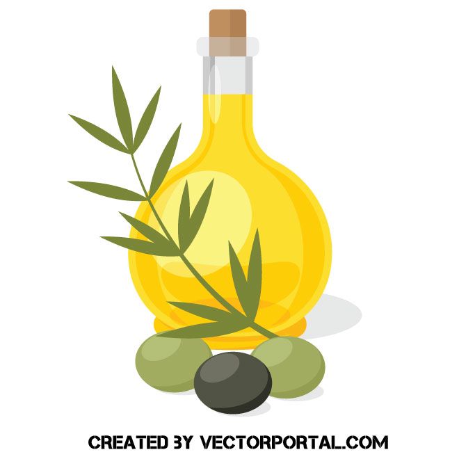 Glass Jug Of Olive Oil Vector Illustration Food And Drink 660x660 Glass Jug Of Olive Oil Vector Illustration Food And Drink