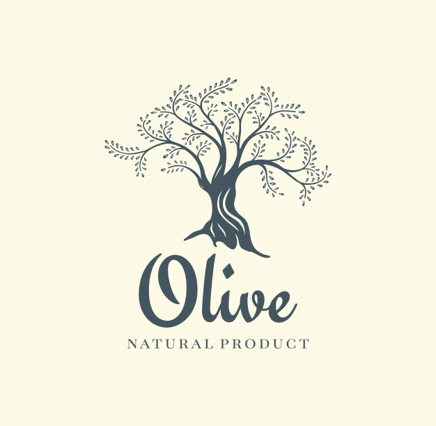 626x611 Olive Tree Vector Logo Design Template For Oil Vector Premium