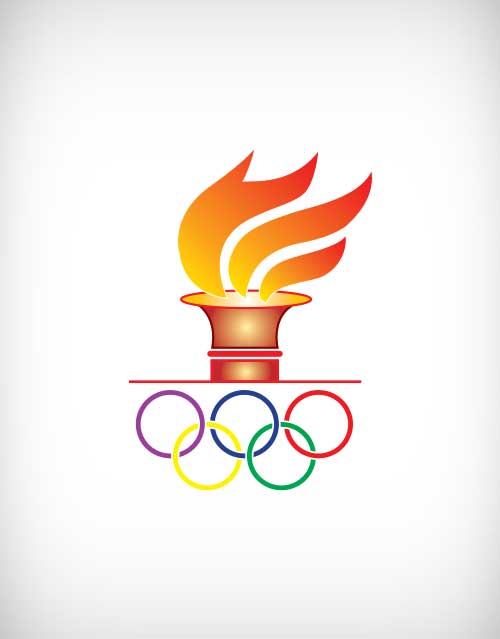 500x639 Olympic Light Vector