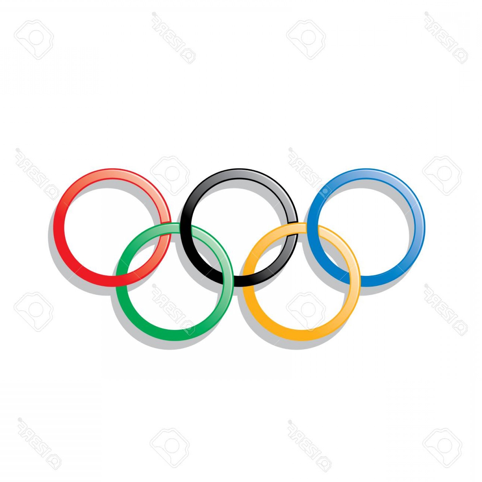 Олимпийский знак кольца оригинал