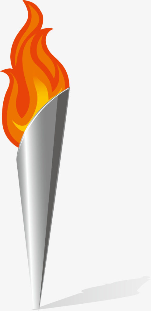 Olympic Torch Vector At Vectorified.com | Collection Of Olympic Torch ...