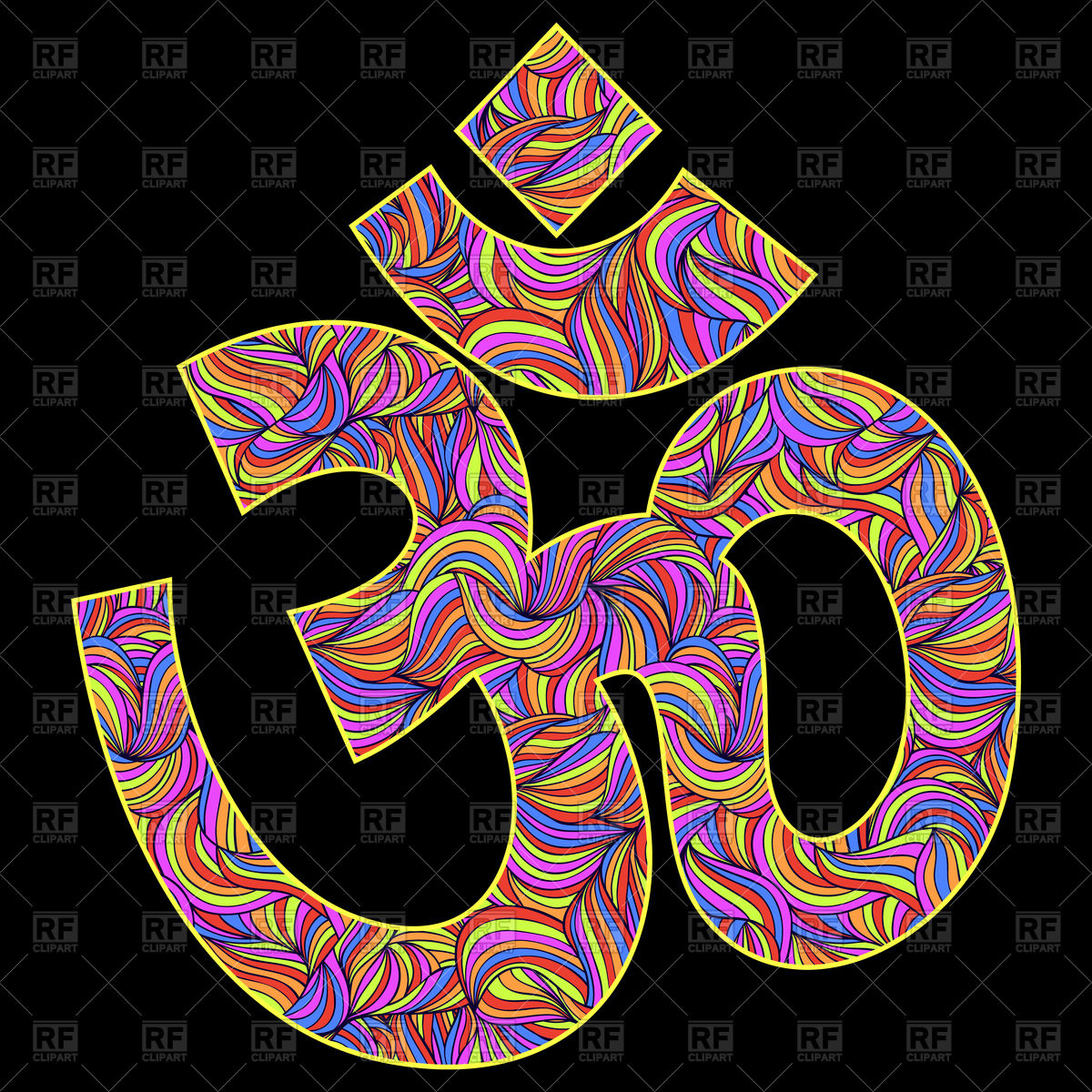 1200x1200 Om Symbol Vector Image Of Signs, Symbols, Maps Kiyanochka