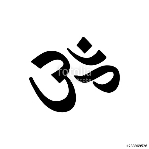 500x500 Om Symbol Vector Stock Image And Royalty Free Vector