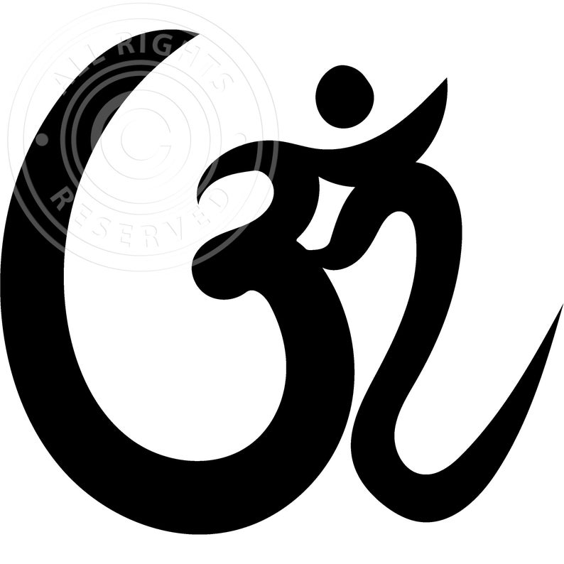 794x794 Aum Om Vector Clipart Design Png Pdf Dxf