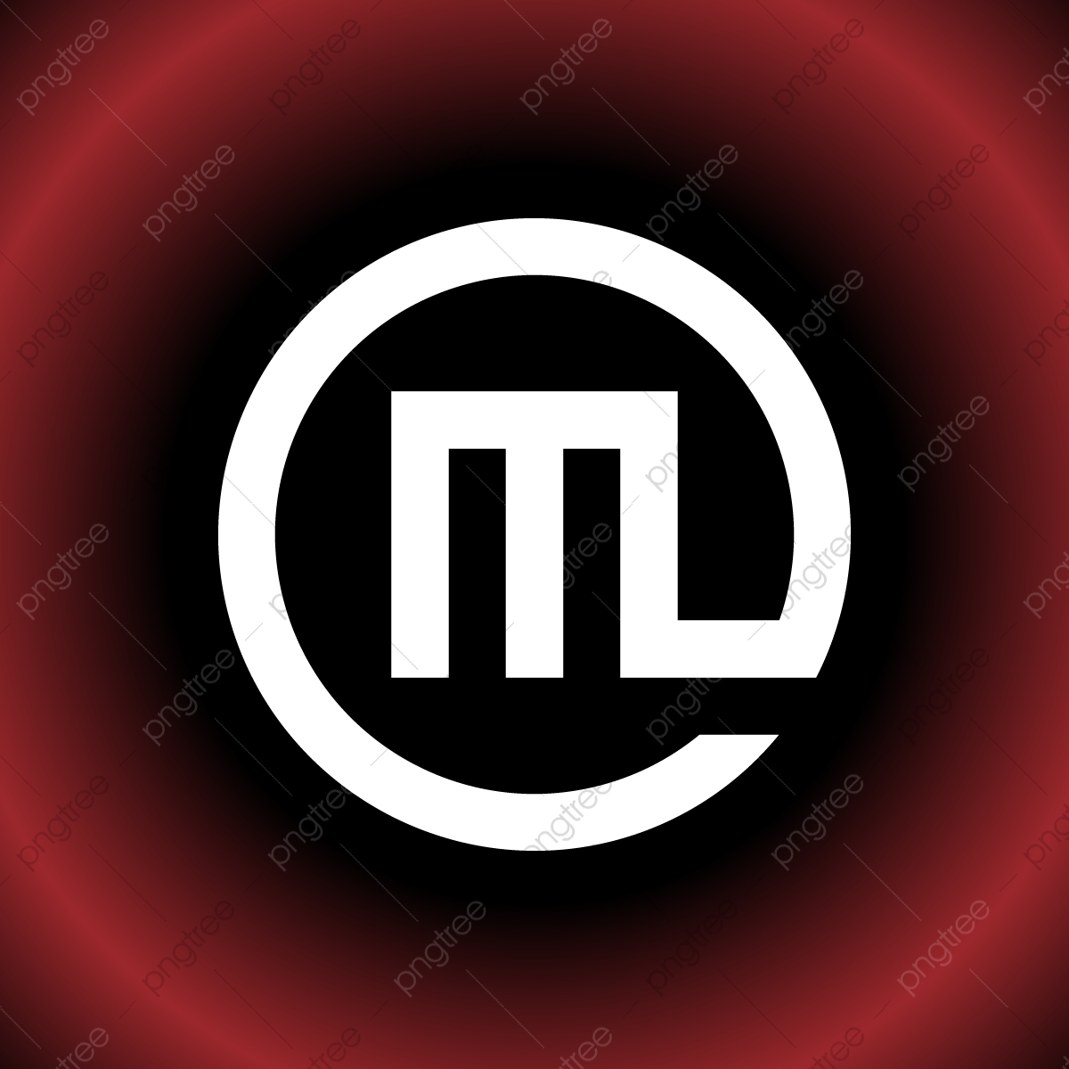 1200x1200 Circular Letter M Em Om Vector Logo Design, Icon, Arrow, Sign Png