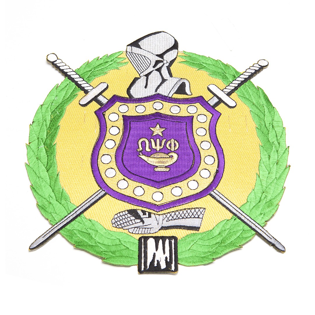 1080x1080 Inch Shield Omega Psi Phi