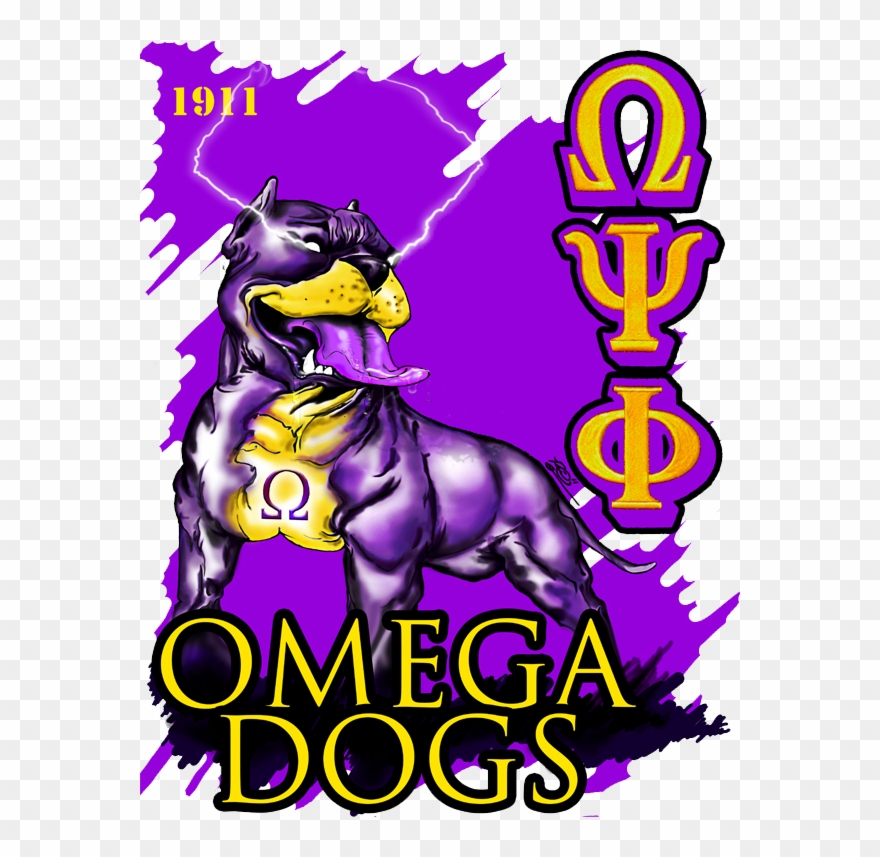 omega psi phi logo vector