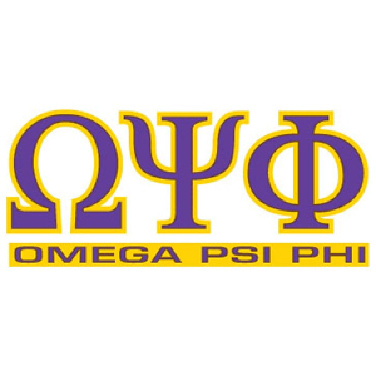 omega psi phi logo vector