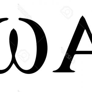 300x300 Photostock Vector Alpha And Omega Icon Alpha And Omega Sign Alpha