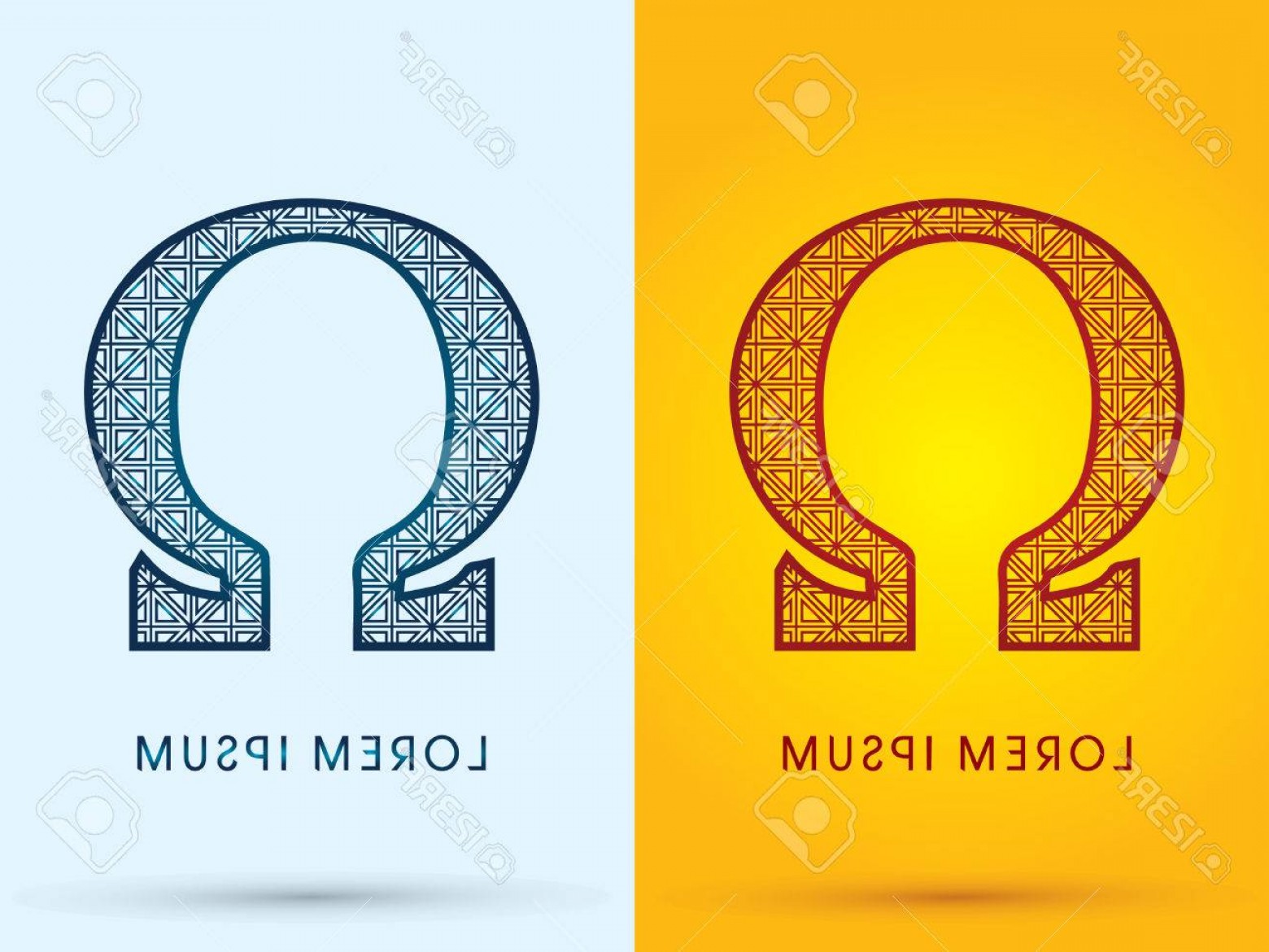 1560x1170 Photostock Vector Omega Luxury Font Hot And Cool Logo Symbol Icon