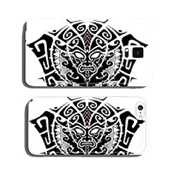 355x355 Tribal God With Alpha And Omega Symbol Vector