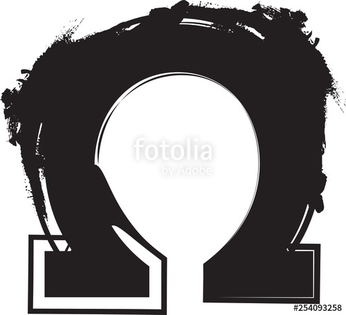 500x455 Abstract Omega Symbol Stock Image And Royalty Free Vector