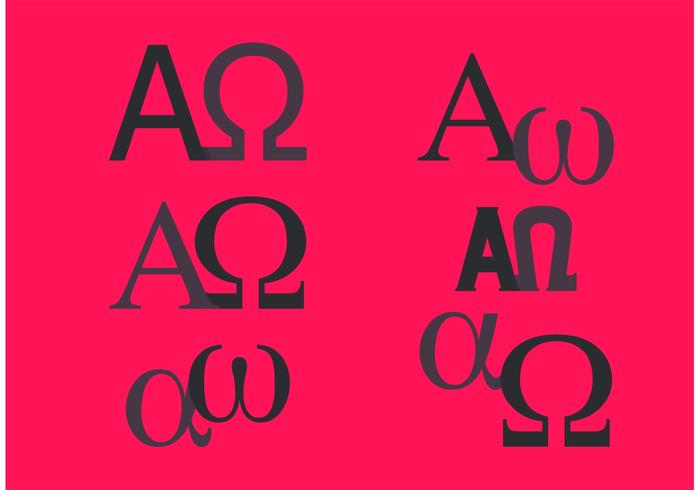 700x490 Alpha Omega Free Vector