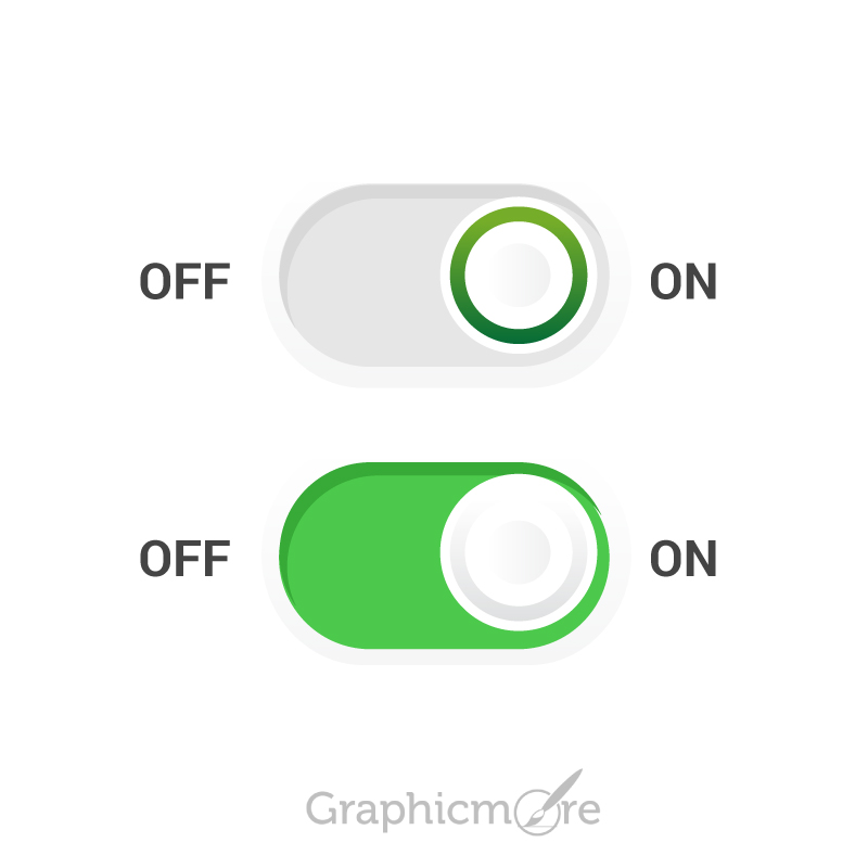 On Off Toogle Button Free Vector 800x800 On Off Toogle Button Free Vector