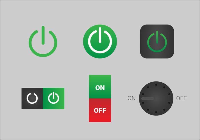 On Off Button Vector at Vectorified.com | Collection of On Off Button ...