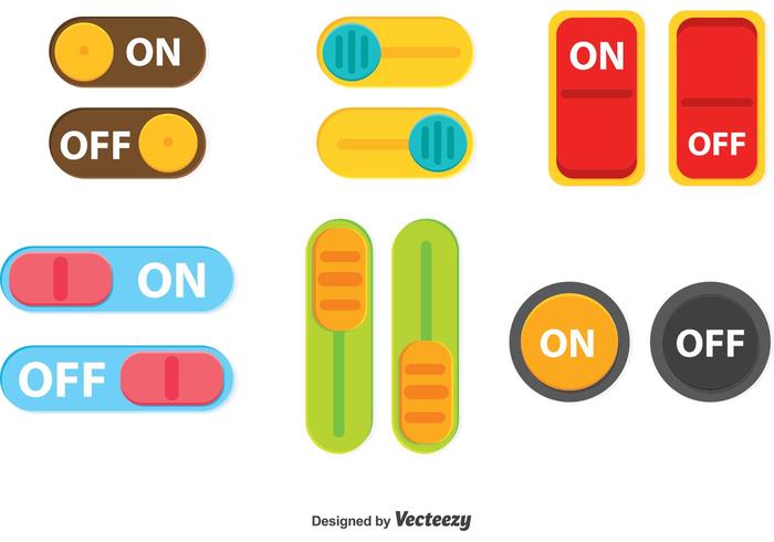 On Off Button Vector at Vectorified.com | Collection of On Off Button ...