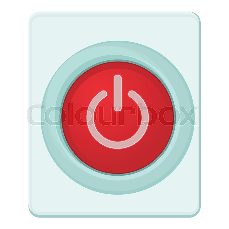Red Power On Or Off Button Icon Stock Vector Colourbox 800x800 Red Power On Or Off Button Icon Stock Vector Colourbox