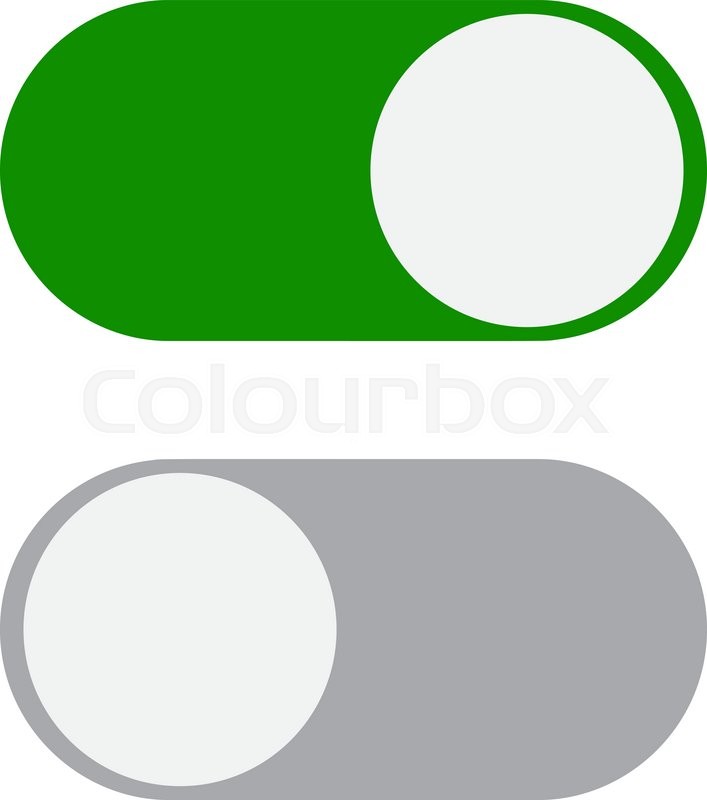 Toggle Switch Icon, Green In On Stock Vector Colourbox 707x800 Toggle Switch Icon, Green In On Stock Vector Colourbox
