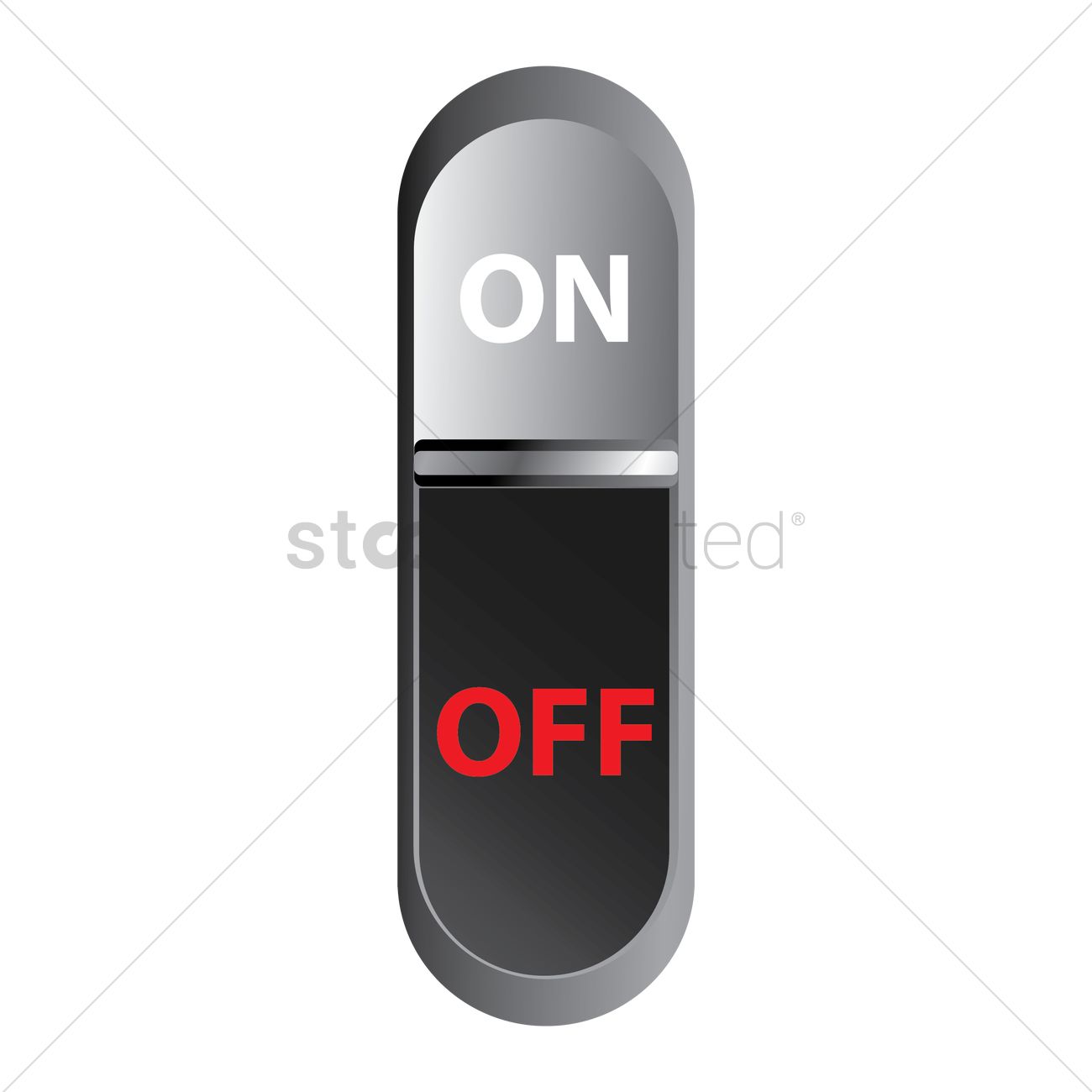 Free Onoff Button Vector Image 1300x1300 Free Onoff Button Vector Image