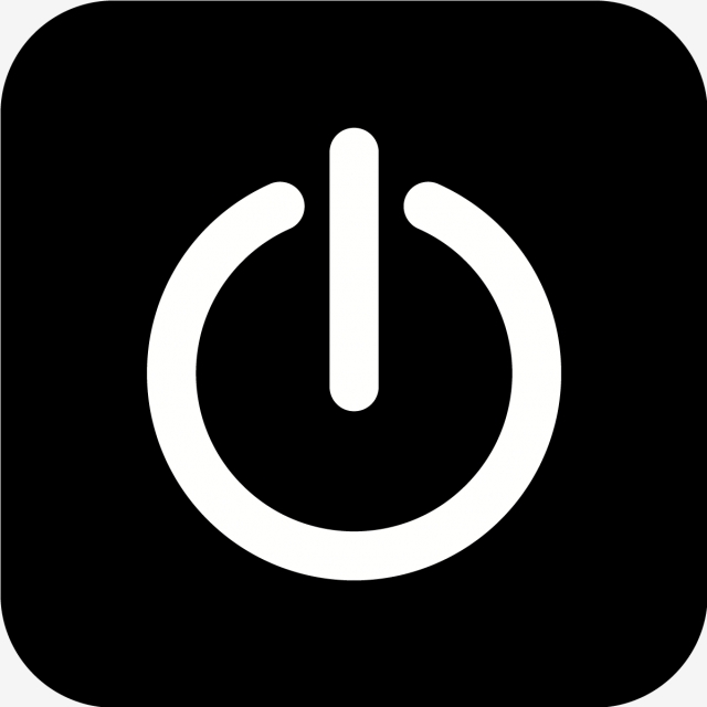 640x640 Shutdown Vector Icon, Off, Poweroff, Shutdown Png And Vector