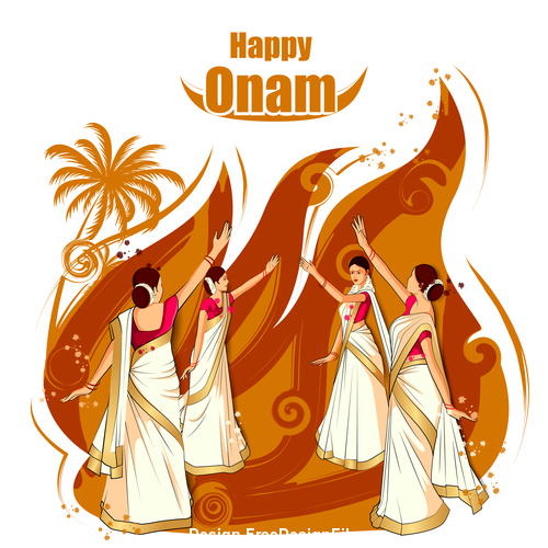 500x500 Onam Celebration Of The Most Colorful Festivals In India Vector
