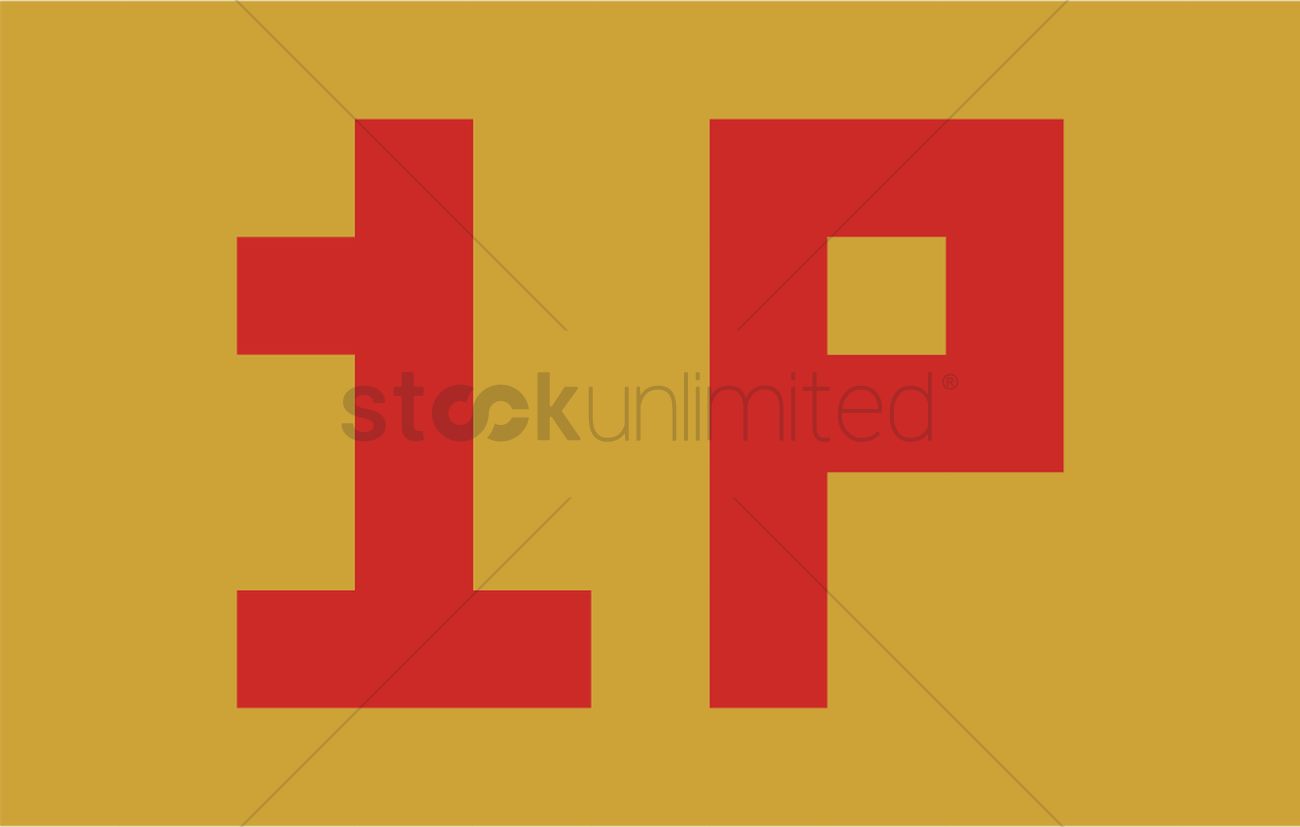 1300x827 Player One Vector Image