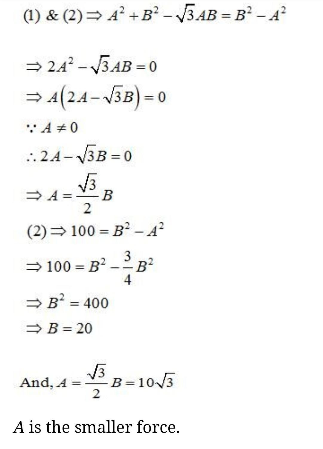 1080x1502 The Resultant Of Two Vectors Angle Degree Is Units And Is