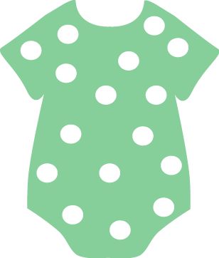 Templates For Baby Onesie Clipart 308x362 Templates For Baby Onesie Clipart