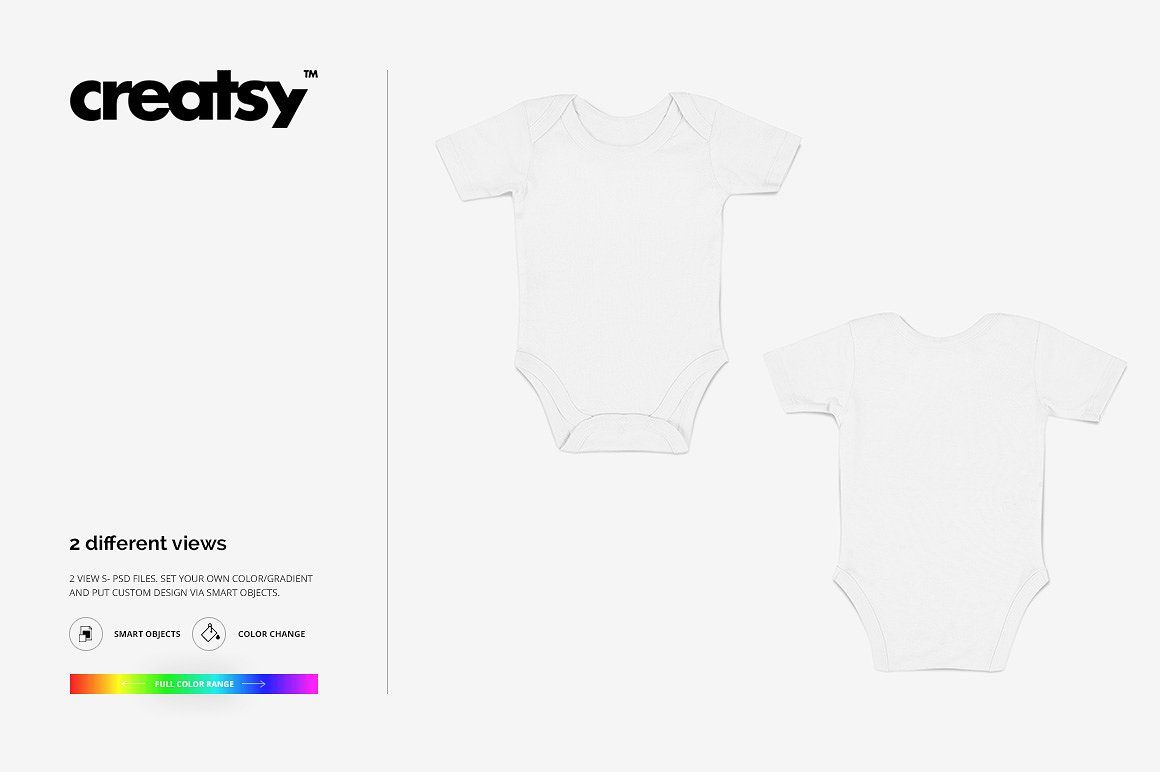 Baby Onesie Mockup Set 1160x772 Baby Onesie Mockup Set