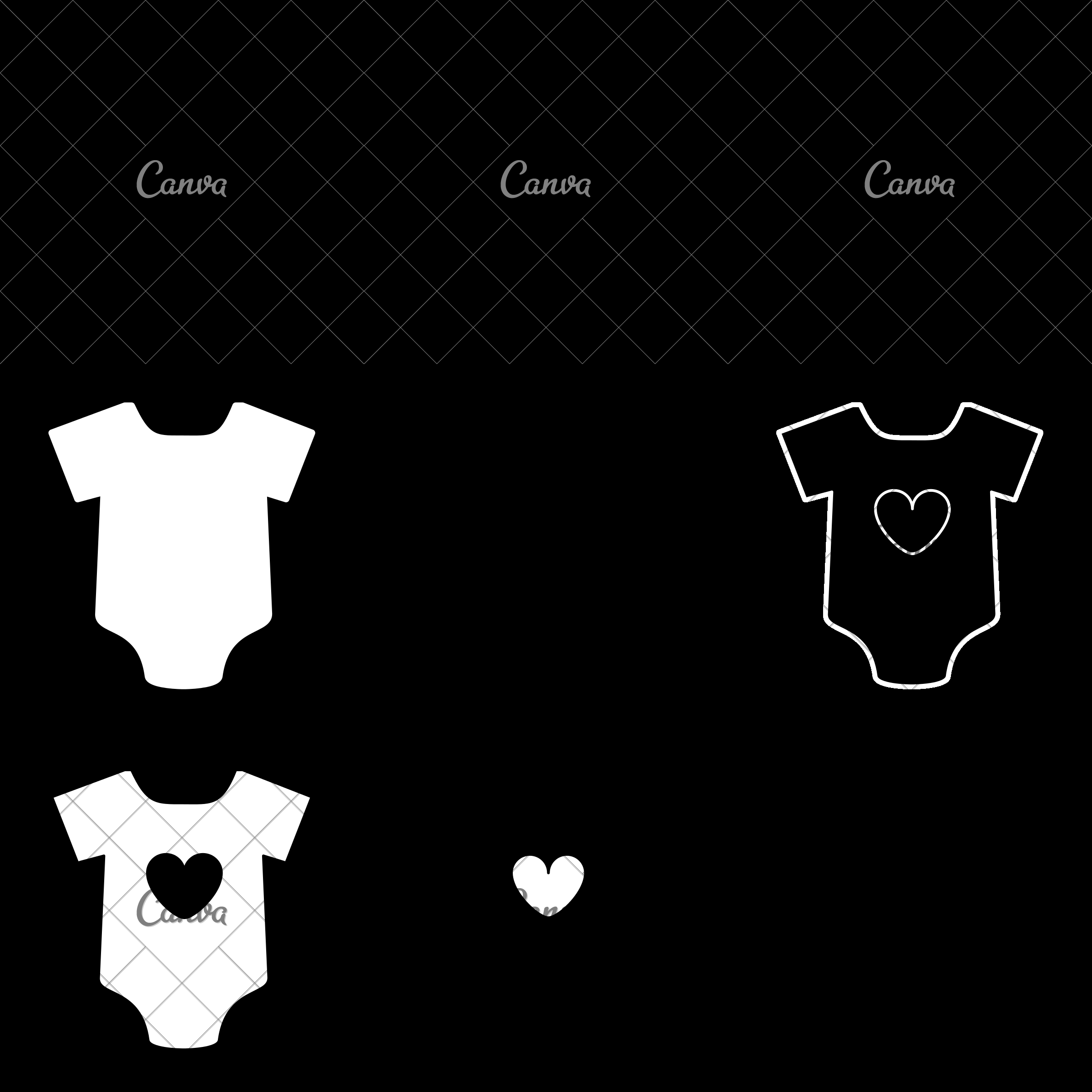 2400x2400 Baby Onesie Vector